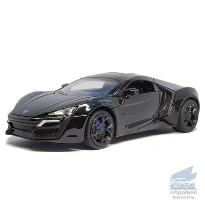 Lykan Hypersport 1:32 Model Car Diecast Toy Vehicle Collection Kids Gift Black
