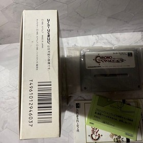 Chrono Trigger Famicom Box Manual Japan Region