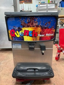 Used Manitowoc MII-150 Ice Dispensing Bin 150LB Storage With Drink Fountain 120V