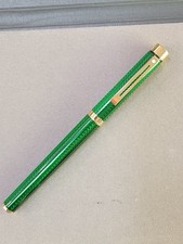 Sheaffer, Targa WD, Emerald Green Moiré Laqué, Fountain Pen, Made in USA