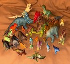 Large Lot Of 35 Dinosaurs Medium Large Plastic Toy Major Cake Topper Decor — photo 4