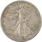 1943 D Liberty Walking Half Dollar XF EF Extremely Fine Silver 50c