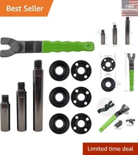 Durable Alloy Steel Angle Grinder Extension Kit with Adjustable Spanner Wrench