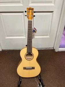 KALA Solid Spruce Top Flame Maple acoustic Tenor UKULELE new UKE KA-FMTG