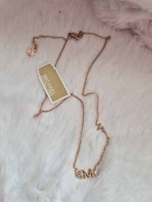 MK Michael Kors roségoldfarbene Kette mit Herz, Neu, NP 89 