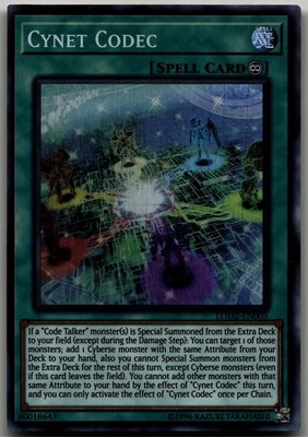Cynet Codec (Legacy of the Duelist: Link Evolution) Super Rare Yu-Gi-Oh! Video G