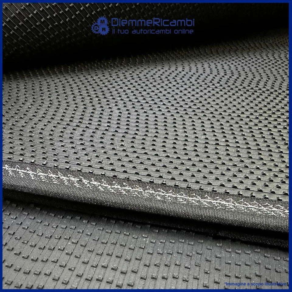 Série 4 Tapis - de Sol Moquette Noirs Pour Peugeot 2008 à Partir 2013 Au 2019 - Photo 4/4