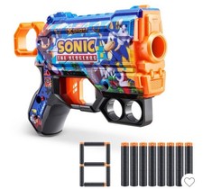 XShot Sonic Mega Menance Skins Toy Dart Blaster, 8 darts included