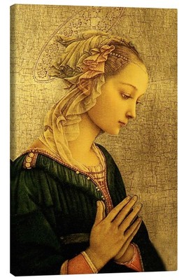 Leinwandbild Madonna - Fra Filippo Lippi