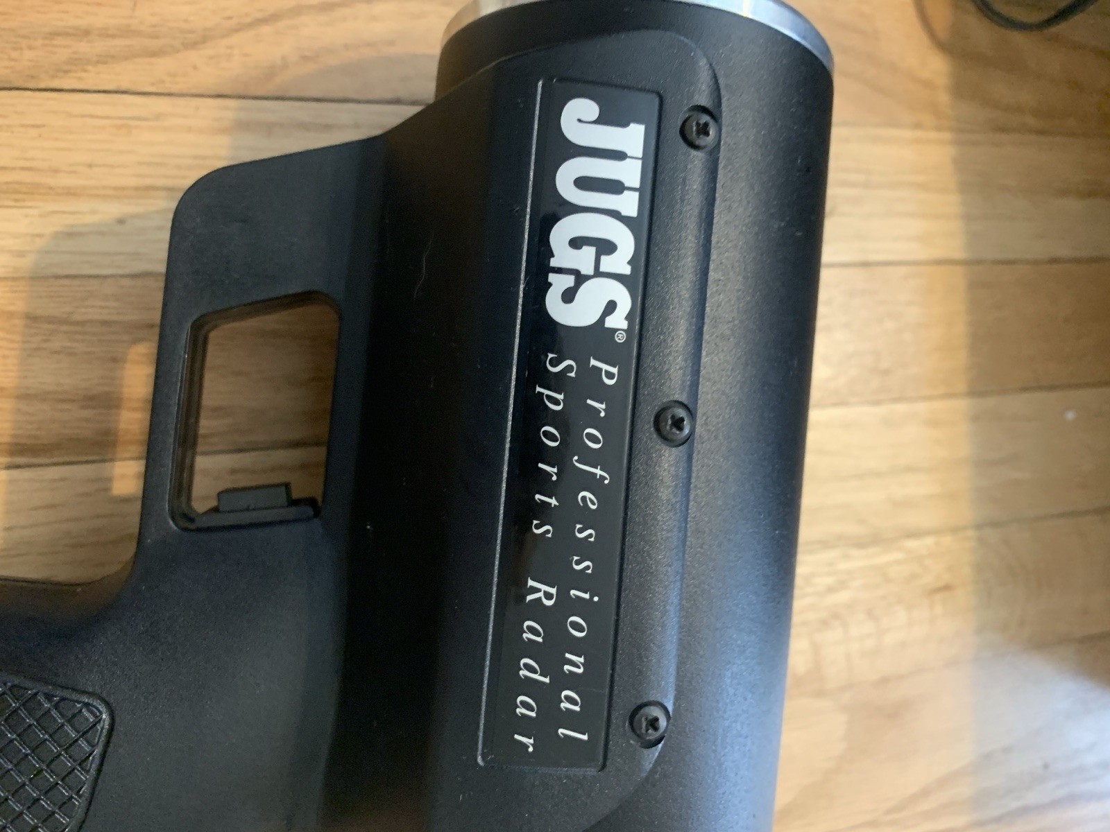 JUGS PROFESSIONAL SPORTS RADAR GUN w/ CASE, Batteries, Charger, Tested Works!!