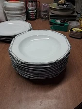 8 Studio Nova SYNTHESIS Soup Bowls 9 1/4" Y 0031 Unused Euc+ Bin 189