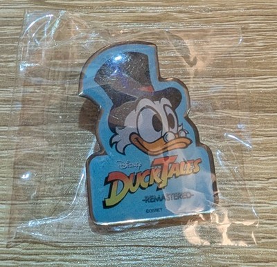 Disney E3 Ducktales Scrooge McDuck Remastered Promo Pin 2013 in original bag