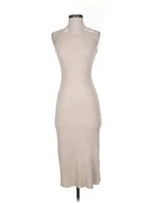 Olive and Oak Women Brown Casual Dress XS