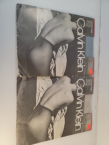 Vintage Lot 2 NWT Calvin Klein Daytime Sheer Pantyhose #720 Wedgewood Size B