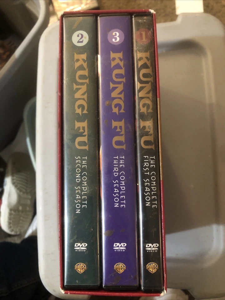 KUNG FU THE COMPLETE SERIES COLLECTION SEASONS 1 2 3 (DVD, 16-Disc Box Set) - Image 2 of 3