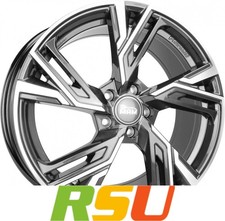 MAM RS5 paladium front polish 8.5x20" ET42 LK5 112 ML 66.6 Alufelgen 20 Zoll