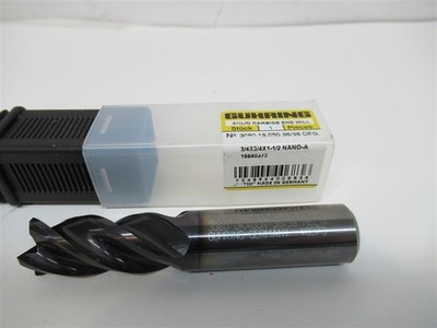 Guhring 4049844006836 , 3/4'' Solid Carbide Square End Mill Bit