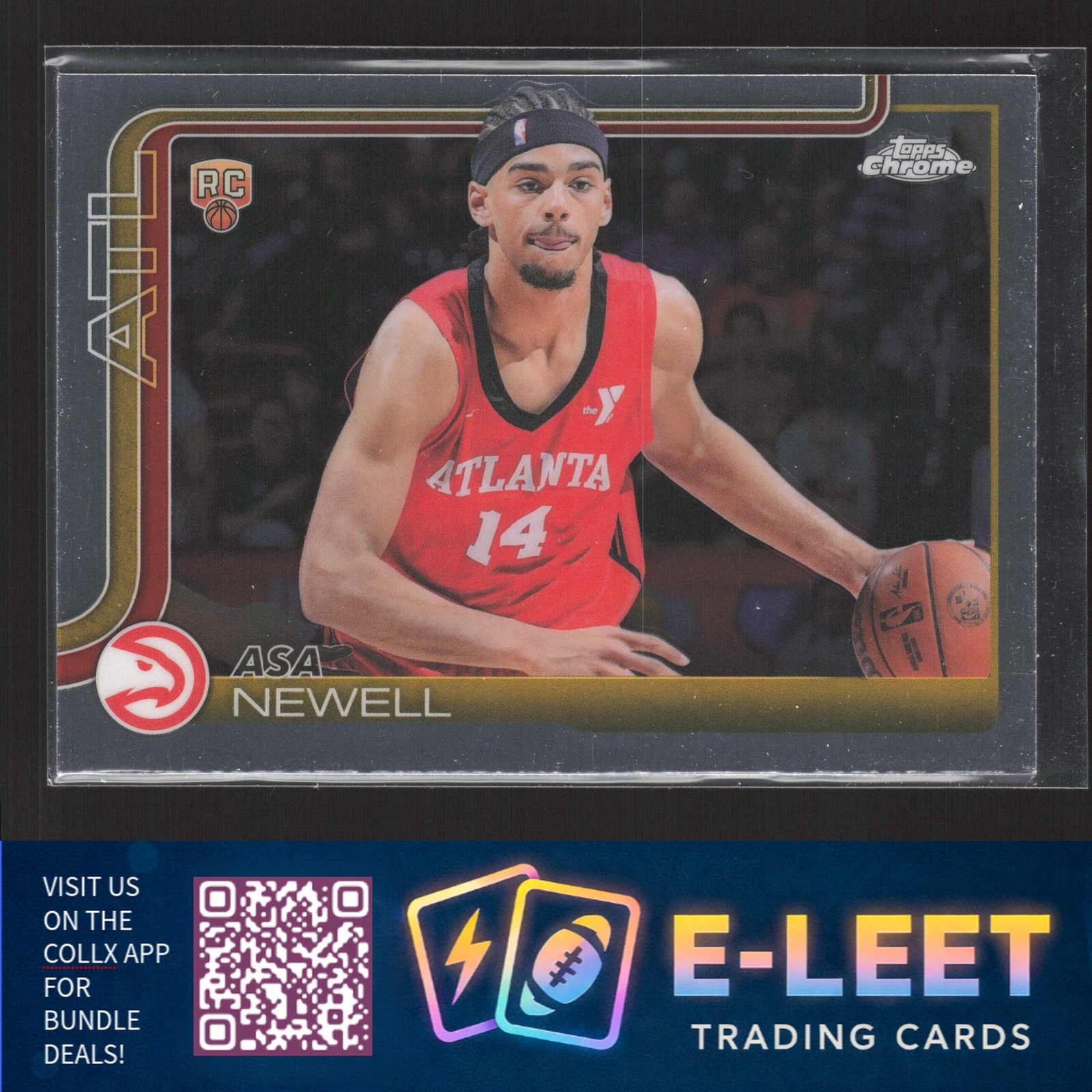 2025-26 Topps Chrome Asa Newell #273