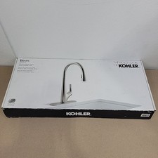 Kohler Bevin R43210-VS Stainless Steel Pull-Down Kitchen Faucet Vibrant