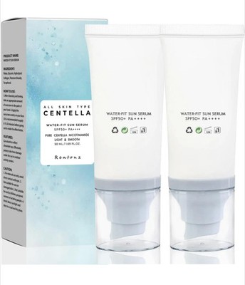 PACK OF 2 - SKIN1004 Centella Hyalu-Cica Sun Serum SPF50+ PA++++ 50ml Each