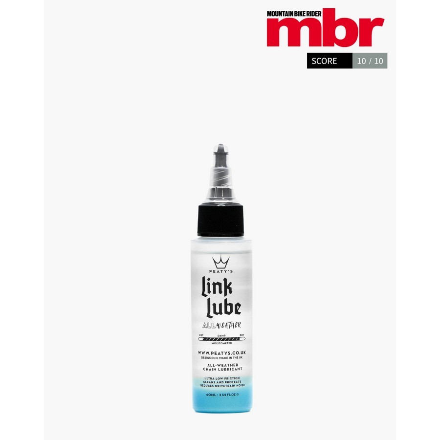 lubrificante linklube all-weather 60ml Peatys bicicletta