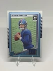 2025 Donruss Optic Jaxson Dart Rated Rookie #273 Giants