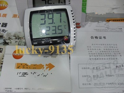 1PCS New Testo 608-H1 Digital Thermohygrometer Humidity/Dewpoint/Temperature 