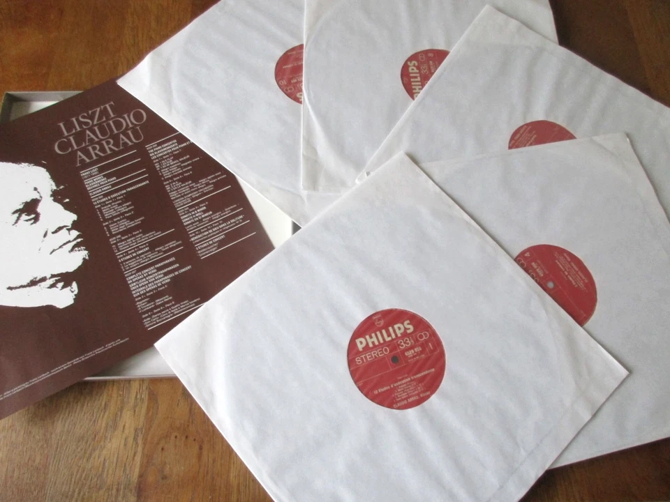 Liszt - Pian Works / Arrau / LSO / Davis / Philips 6725 013 Ed1 5LP 1981 NM/EX+ - Image 2 of 4