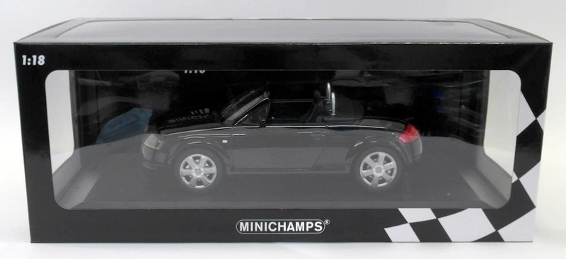 Minichamps escala 1/18 - 155 017030 Audi TT Roadster MK1 1999 negro Foto 4 de 4
