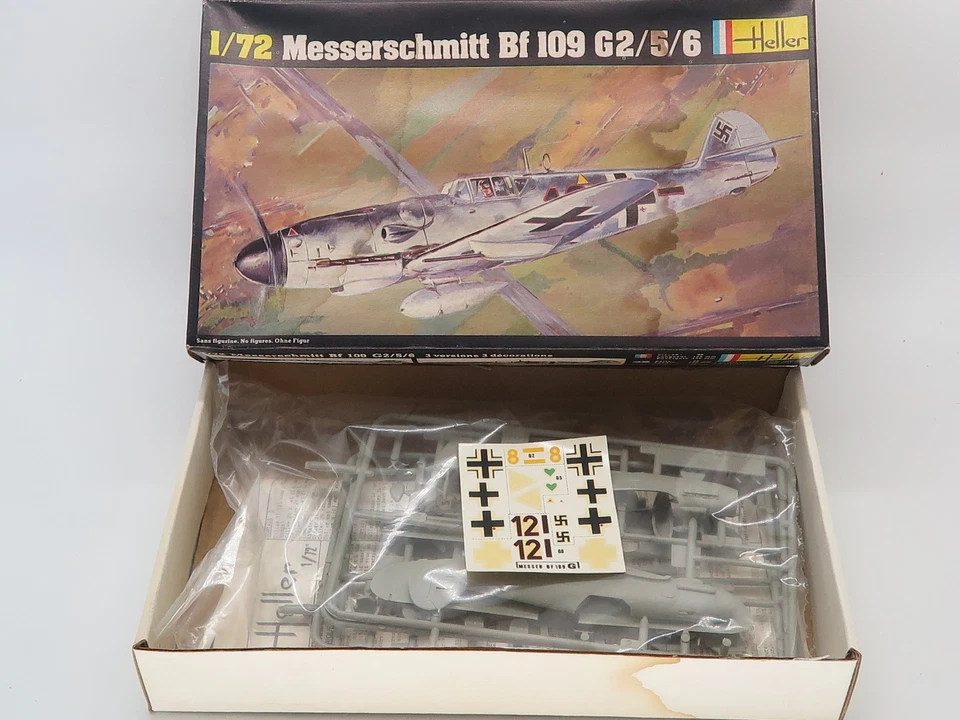 HELLER 230 - Messerschmitt Bf 109 G2/5/6 1:72 - Immagine 2 di 4