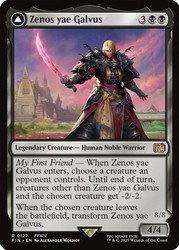 Zenos yae Galvus 127 Final Fantasy Rare