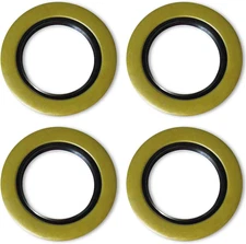 Double Lip Grease Seals 2.125" I.D X 3.376" O.D Replacement 10-10 or 21333TB Spi