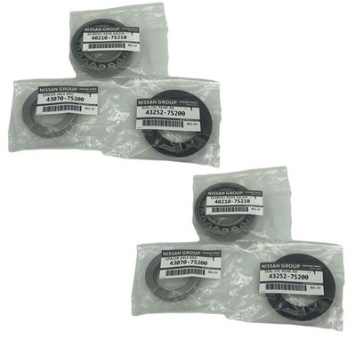 2x for Nissan Frontier Titan Xterra Rear Axle Bearing Inner Spacer Oil Seal