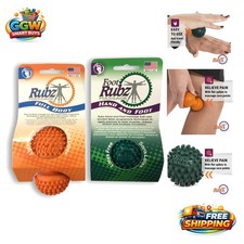 Comfy Foot Rubz Massage Pack - Effortless Pain Relief with Massage Ball Tool