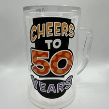 50th Birthday Mug Cheers to 50 Years Beer Mug