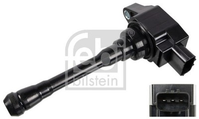 FEBI BILSTEIN Zündspule 106805 für NISSAN BLUEBIRD SYLPHY QASHQAI KOLEOS RENAULT