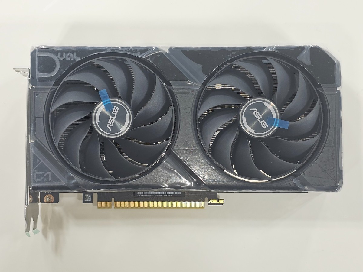 ASUS Radeon RX 7600 XT DUAL OC 16GB 16G 128-bit GDDR6 PCI-E 4.0