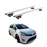 DachträGer GrundtäGer FüR Toyota Verso 2009-2018 5 TüR 90Kg Alu Silber 2 Tlg Abe