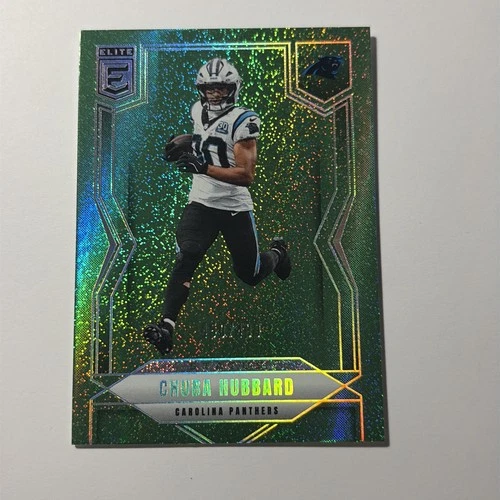 2025 Donruss Elite Football Status Sparkle Chuba Hubbard #86