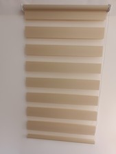 Day And Night Zebra Roller Blind. Size: 57cm+ 4.5cm Width, 130cm Drop.