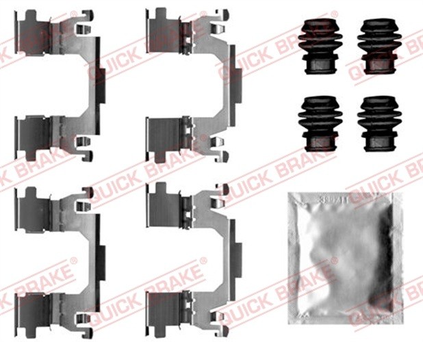 QUICK BRAKE 109-0061 Accessory Kit, disc brake pad for RENAULT,TOYOTA - Image 8