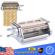 For KitchenAid Roller & Cutter Attachment Set & Ravioli Maker Stand Mixer