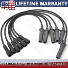 6 Spark Plug Wires For 2001-10 Chrysler Dodge Grand Caravan 3.3L 3.8L 5019593AA