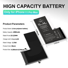 4580mAh Internal Replacement Battery For iPhone 11 Pro Max SUPERIOR CAPACITY
