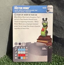 HEROCLIX MOT 006.01 MISTER MR MIND TEAM UP CARD MASTERS OF TIME WK WIZKIDS