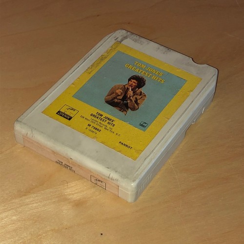 Tom Jones Greatest Hits 8-Track Stereo Tape Cartridge Delilah It's Not Unusual - Picture 4 of 5