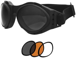 amber motorcycle goggles