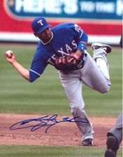 Andres Blanco Texas Rangers Autographed 8x10 Photo with COA