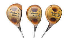 Vintage MacGregor Turney Persimmon 3 4 5 Wood Set In Good Pre Owned Condition RH