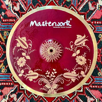 MASTERWORK 20'' Deko Becken Ride Crash Cymbal Sammlerstück